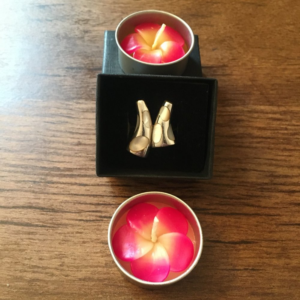 Silver & Opal Ring